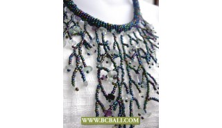 Casandra Fashion Beading Necklaces with Stone